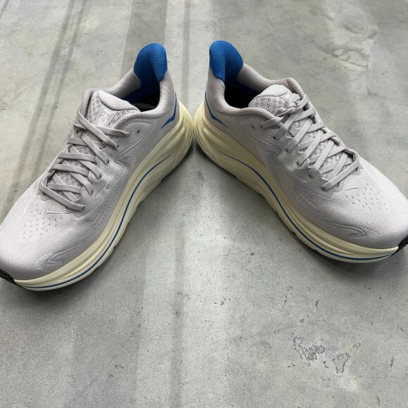 Hoka One One Clifton 10 Men's Running Stucco Virtual Blue 1162030/SCCV - New - Picture 5 of 6